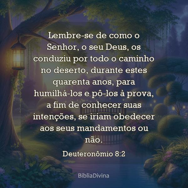 Deuteronômio 8:2