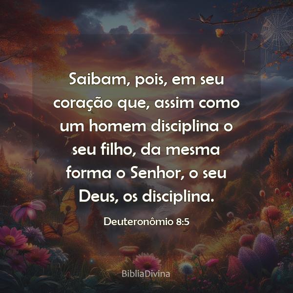 Deuteronômio 8:5