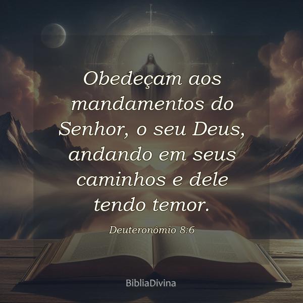 Deuteronômio 8:6