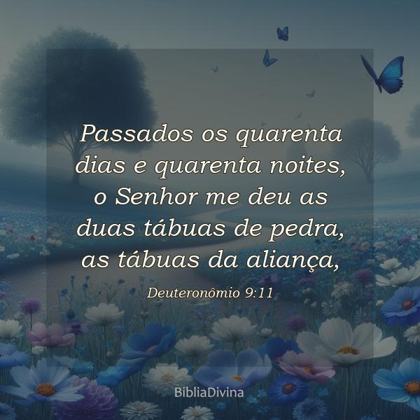 Deuteronômio 9:11