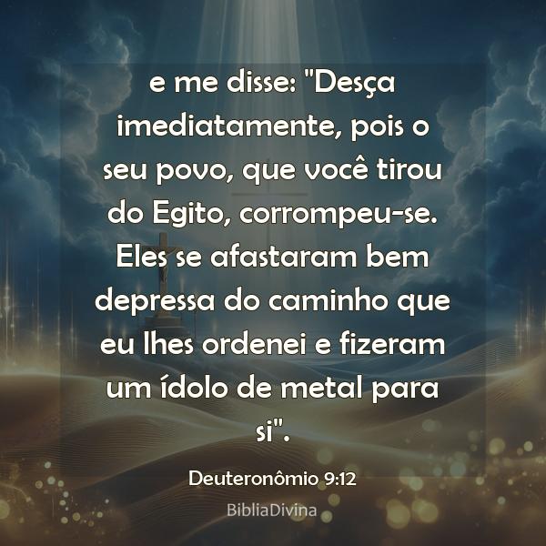 Deuteronômio 9:12