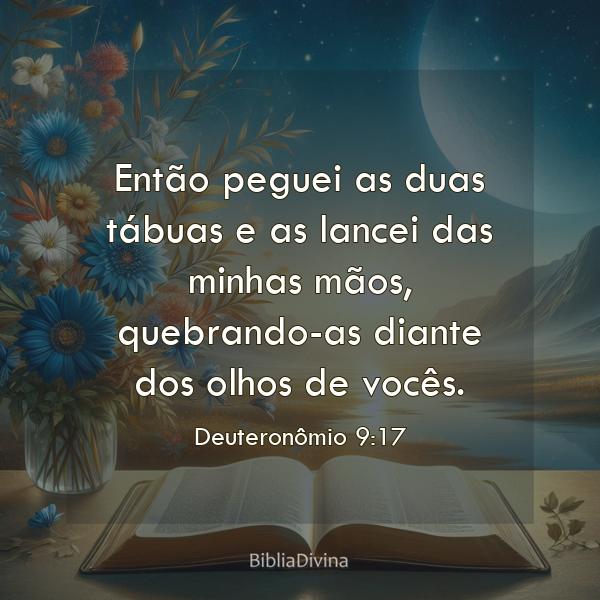 Deuteronômio 9:17