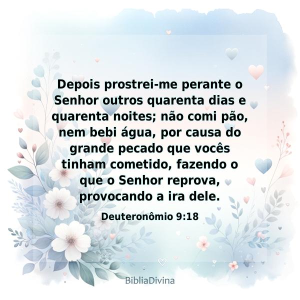 Deuteronômio 9:18