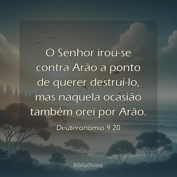 Deuteronômio 9:20