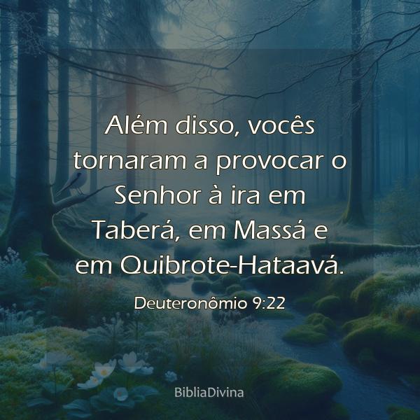 Deuteronômio 9:22