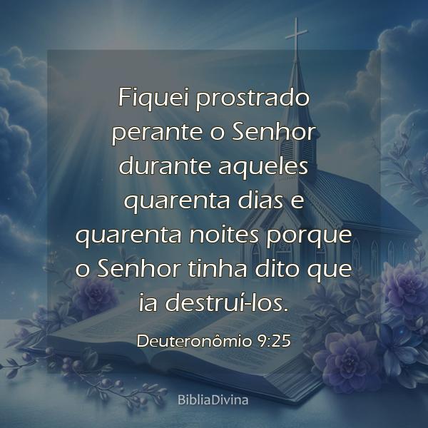 Deuteronômio 9:25