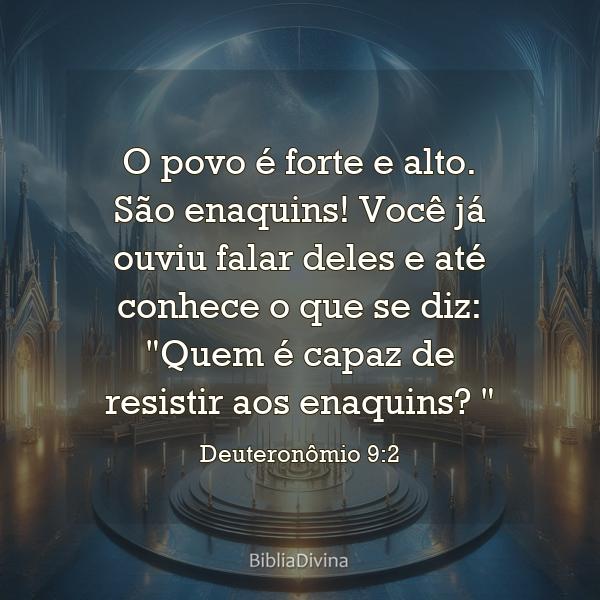 Deuteronômio 9:2