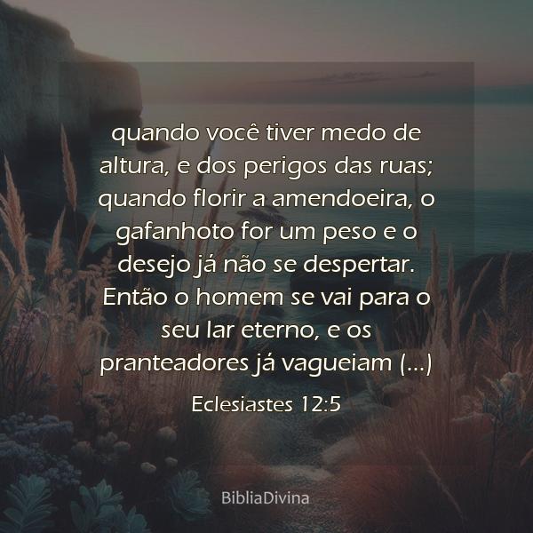 Eclesiastes 12:5