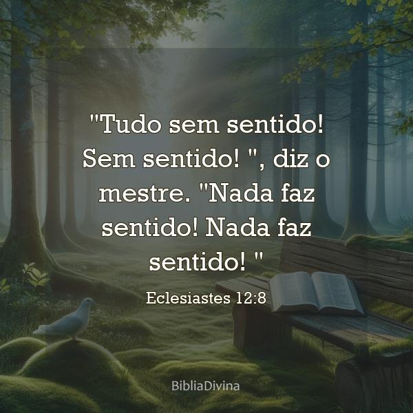 Eclesiastes 12:8