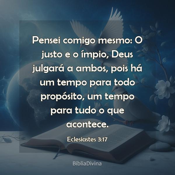 Eclesiastes 3:17