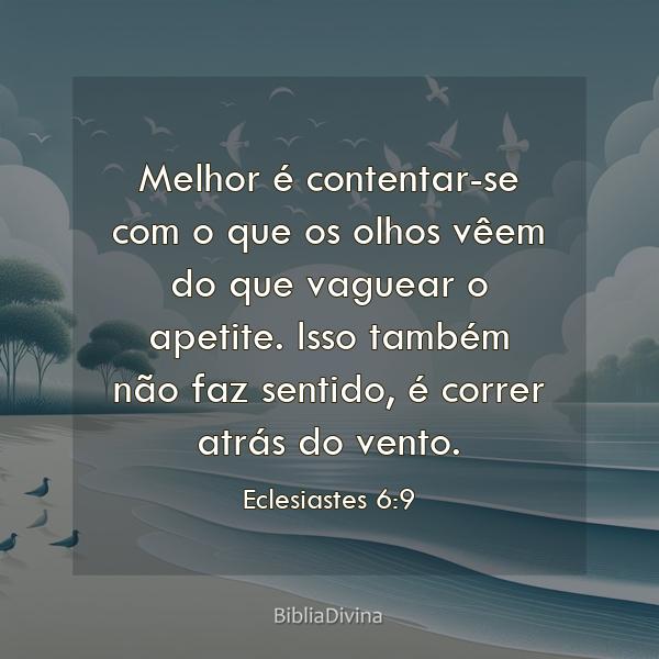 Eclesiastes 6:9