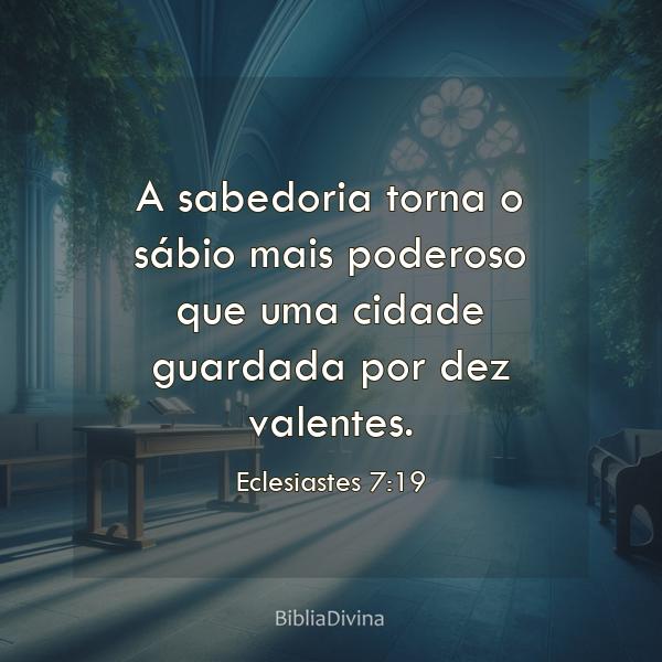 Eclesiastes 7:19