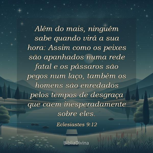 Eclesiastes 9:12