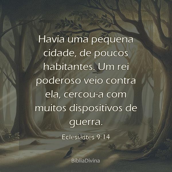 Eclesiastes 9:14