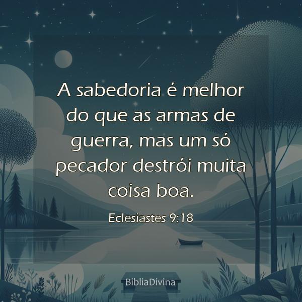 Eclesiastes 9:18