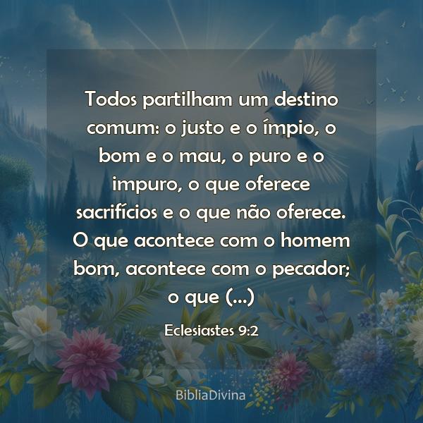 Eclesiastes 9:2