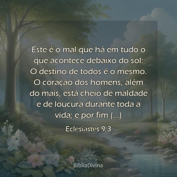 Eclesiastes 9:3