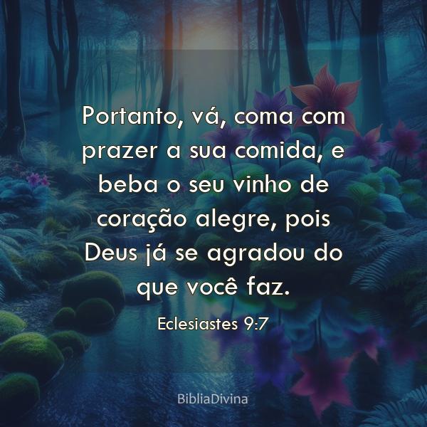 Eclesiastes 9:7