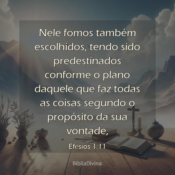 Efésios 1:11