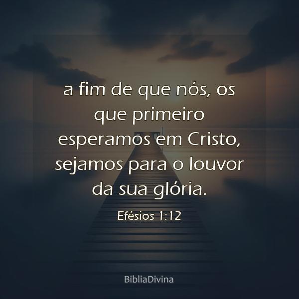 Efésios 1:12