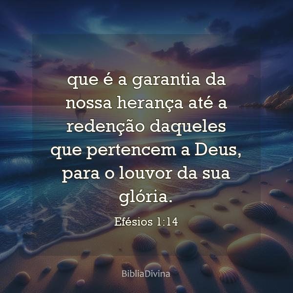 Efésios 1:14