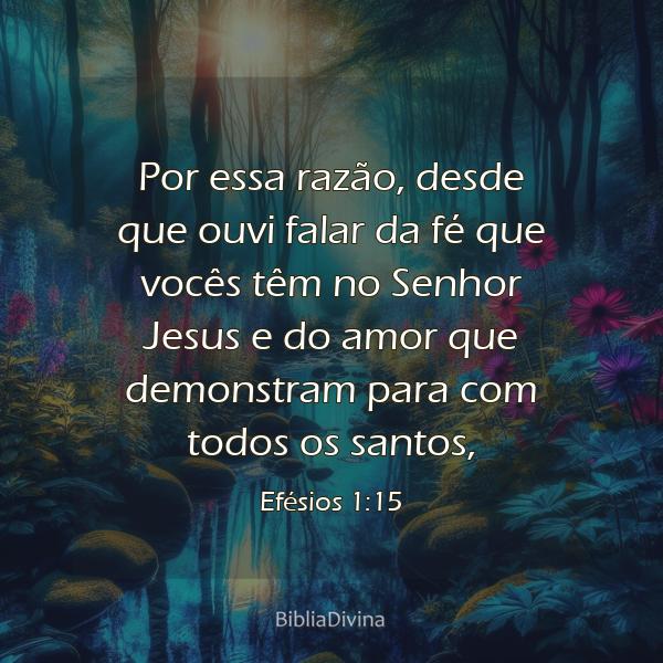 Efésios 1:15