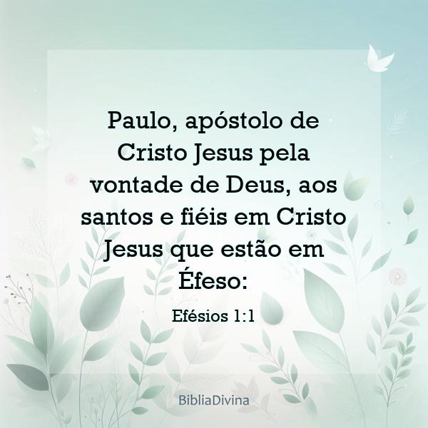 Efésios 1:1