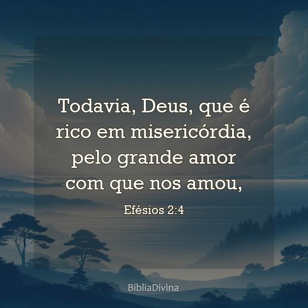 Efésios 2:4