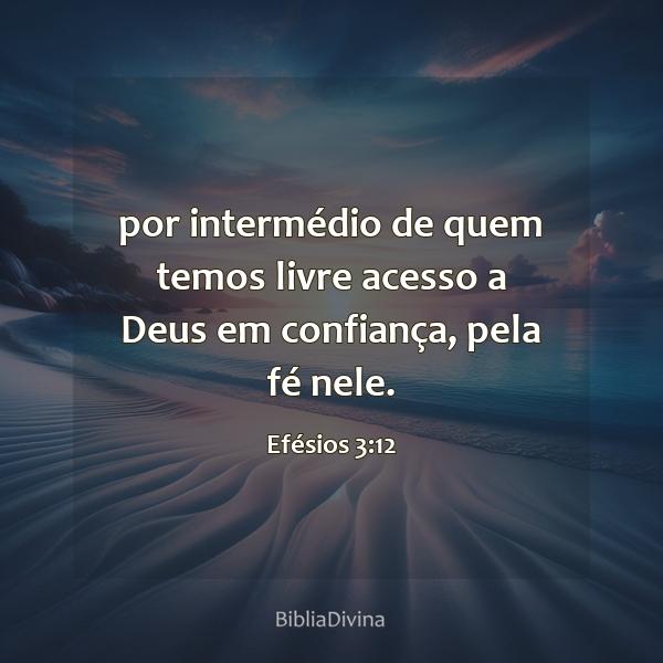 Efésios 3:12