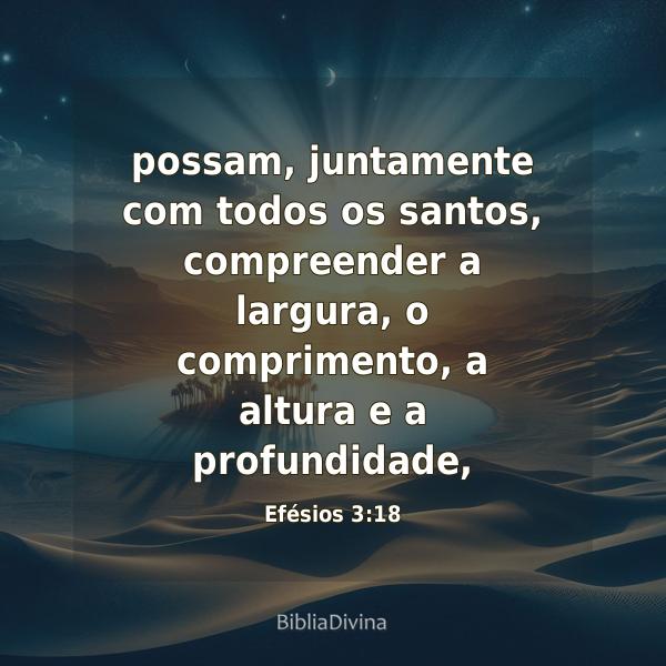 Efésios 3:18