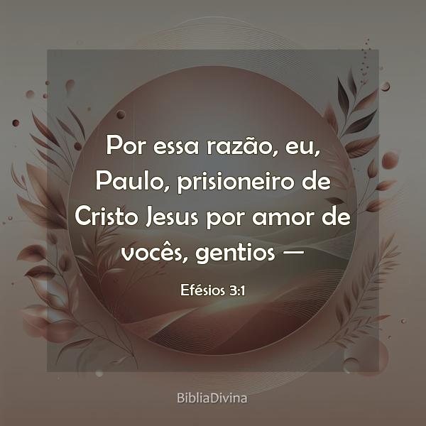 Efésios 3:1