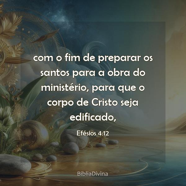 Efésios 4:12