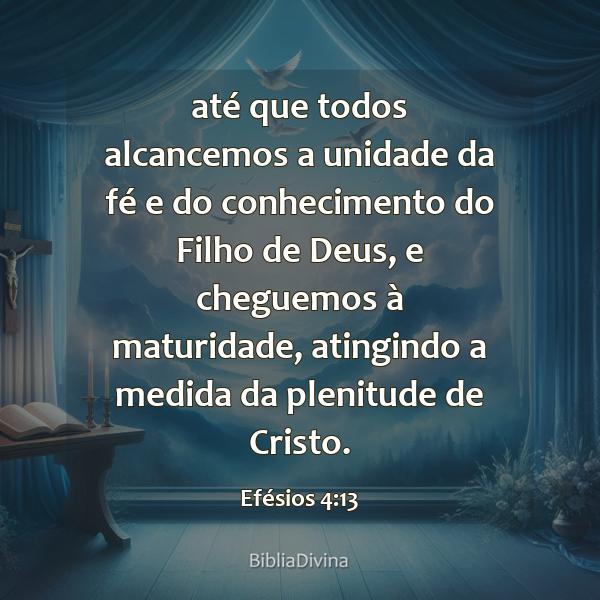 Efésios 4:13