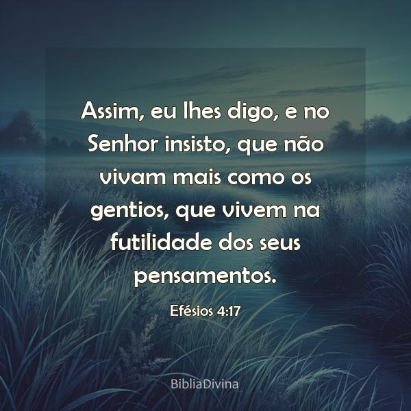 Efésios 4:17