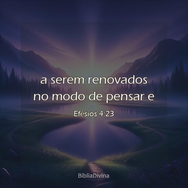 Efésios 4:23