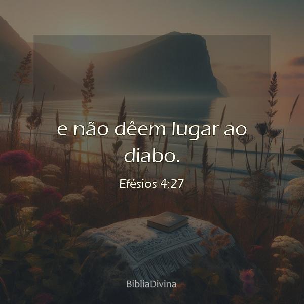 Efésios 4:27