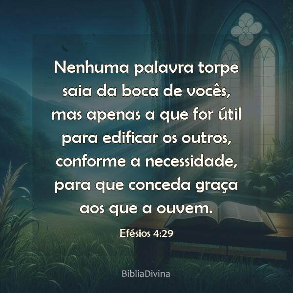 Efésios 4:29