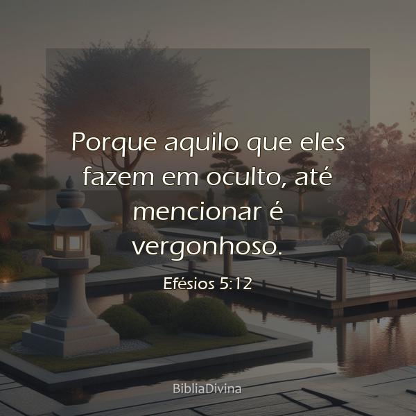 Efésios 5:12