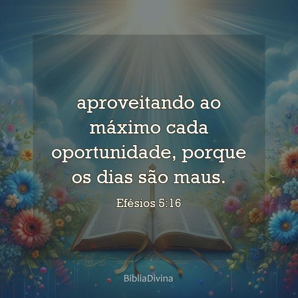 Efésios 5:16