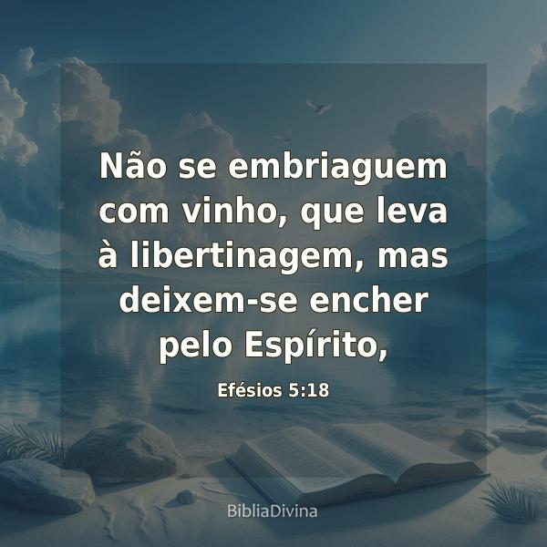 Efésios 5:18