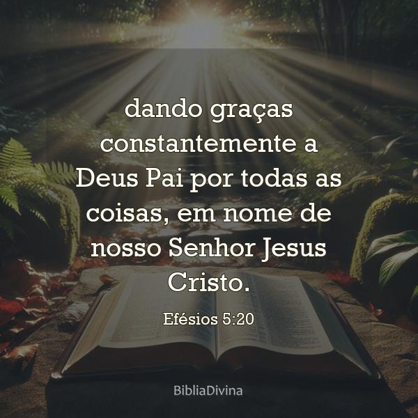 Efésios 5:20