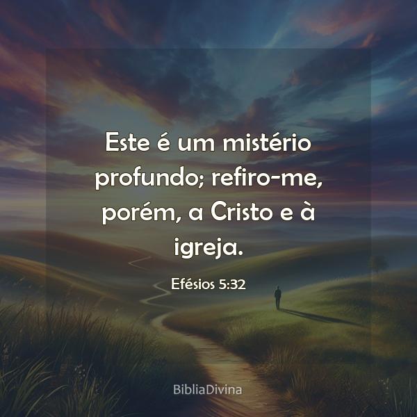 Efésios 5:32