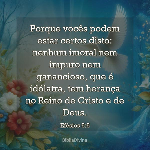 Efésios 5:5