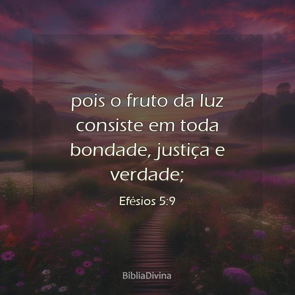 Efésios 5:9