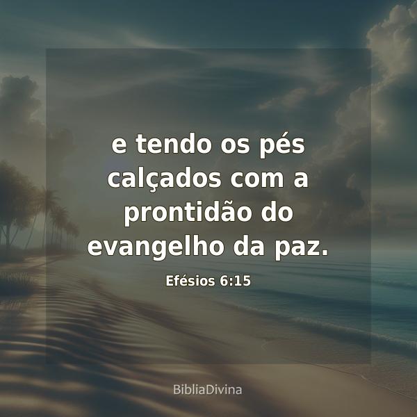 Efésios 6:15