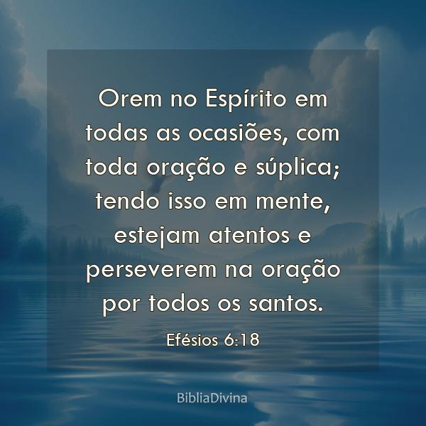 Efésios 6:18