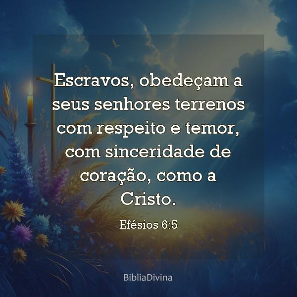 Efésios 6:5