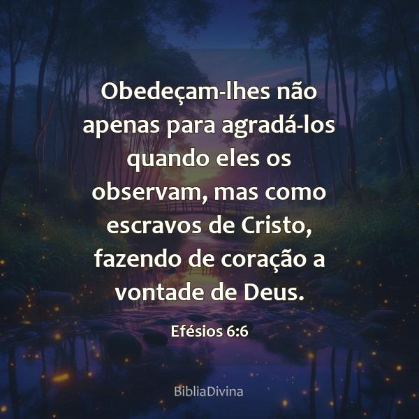 Efésios 6:6