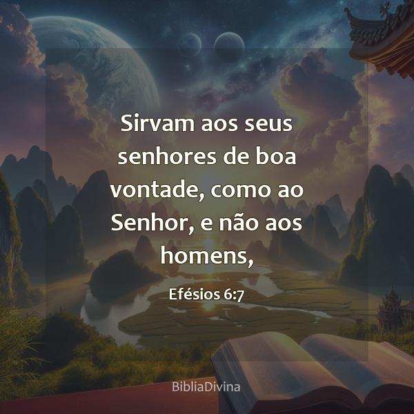 Efésios 6:7