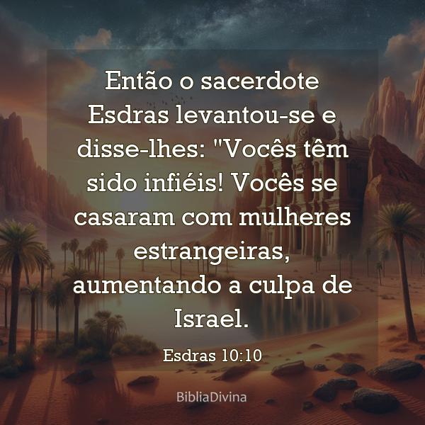 Esdras 10:10